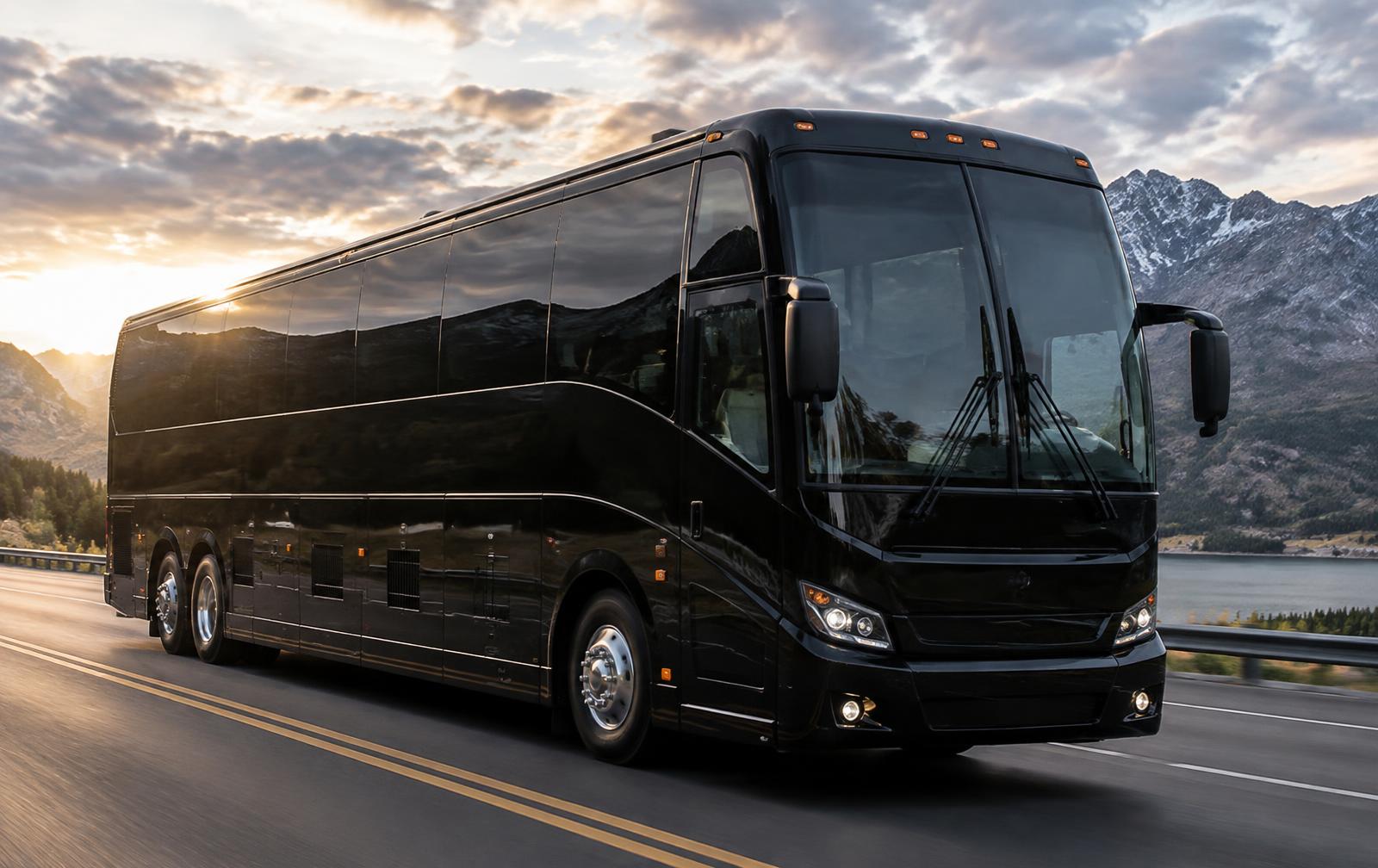 56 Passenger Van Hool CX45 in the Bobby's Charter Bus primary fleet